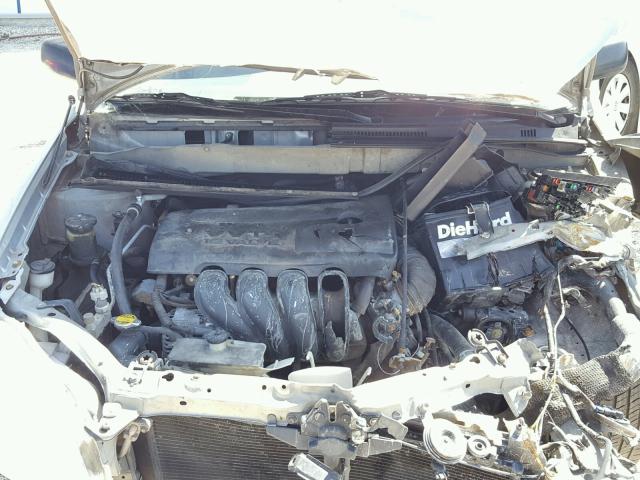 1NXBR32E33Z011057 - 2003 TOYOTA COROLLA CE GRAY photo 7