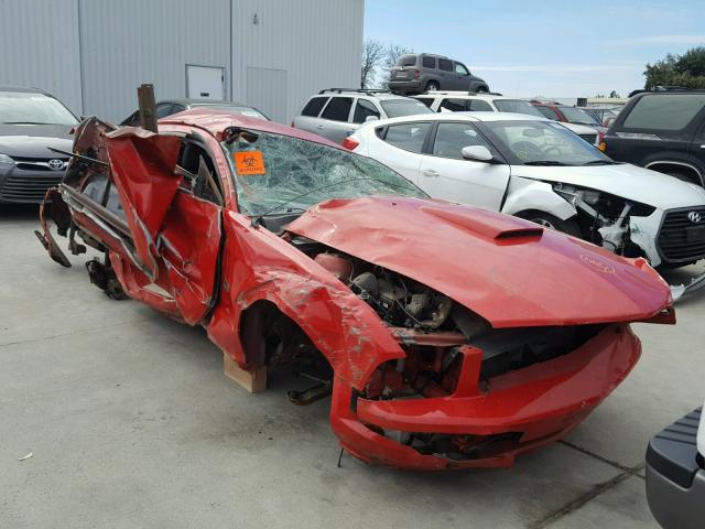 1ZVFT82H075317922 - 2007 FORD MUSTANG GT RED photo 1