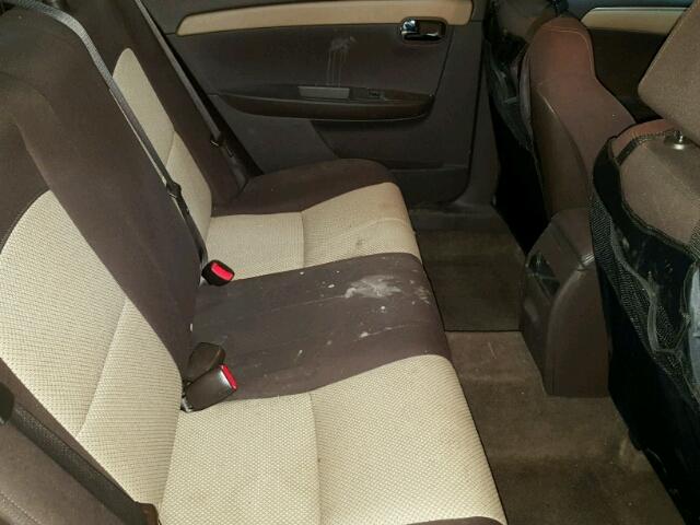 1G1ZB5E06AF187565 - 2010 CHEVROLET MALIBU LS ნაცრისფერი ფოტო 6