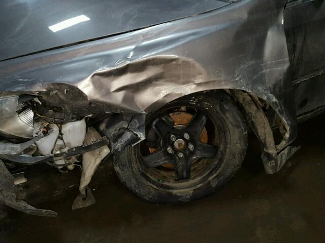 1G1ZB5E06AF187565 - 2010 CHEVROLET MALIBU LS ნაცრისფერი ფოტო 9