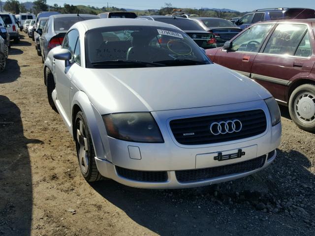 TRUWT28N711028666 - 2001 AUDI TT QUATTRO SILVER photo 1