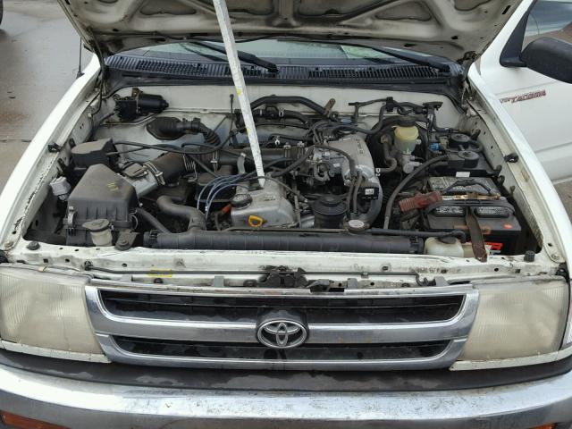 4TAVL52N2WZ115542 - 1998 TOYOTA TACOMA XTR WHITE photo 7