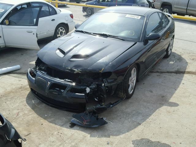 6G2VX12U26L827679 - 2006 PONTIAC GTO BLACK photo 2