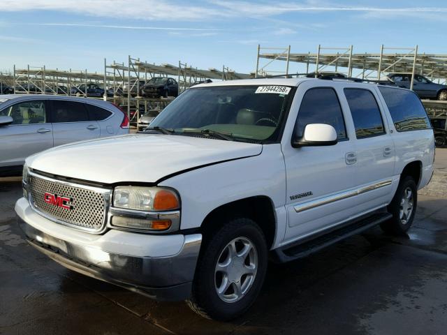 1GKEC16T94J145417 - 2004 GMC YUKON XL C WHITE photo 2