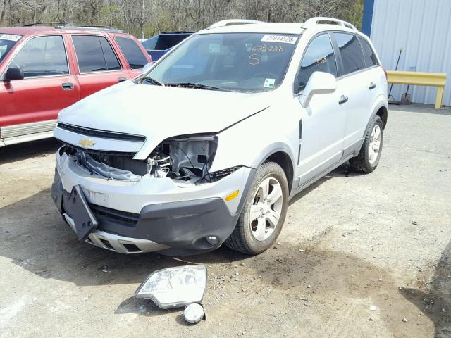 3GNAL2EK4DS635228 - 2013 CHEVROLET CAPTIVA LS GRAY photo 2