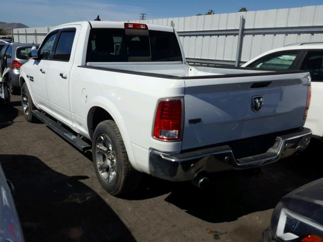 1C6RR6VTXES148713 - 2014 RAM 1500 LARAM WHITE photo 3