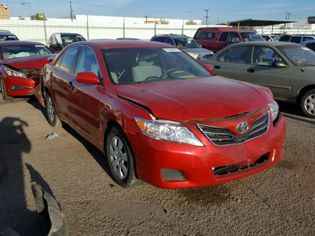 4T4BF3EK3BR163371 - 2011 TOYOTA CAMRY BASE RED photo 1