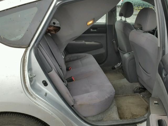 JTDKB20UX67069280 - 2006 TOYOTA PRIUS SILVER photo 6