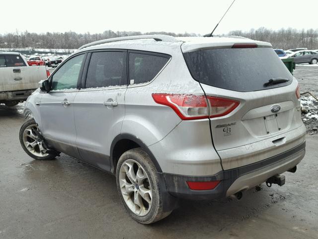 1FMCU9J9XDUC43456 - 2013 FORD ESCAPE TIT SILVER photo 3