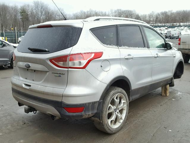 1FMCU9J9XDUC43456 - 2013 FORD ESCAPE TIT SILVER photo 4