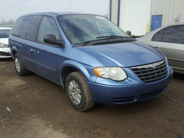 2A4GP44R97R244878 - 2007 CHRYSLER TOWN & COU BLUE photo 1