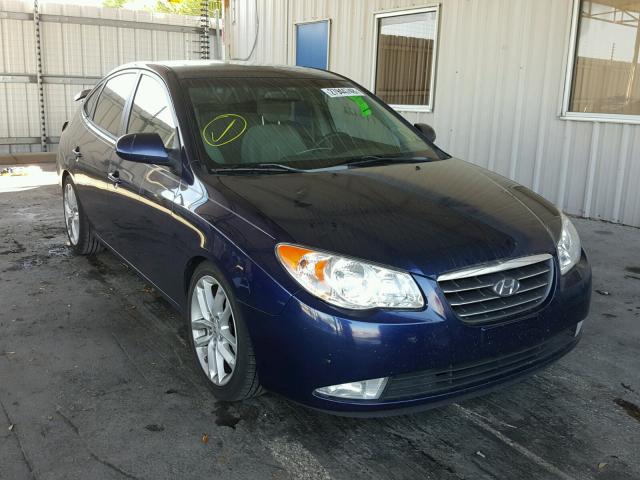 KMHDU46D19U729567 - 2009 HYUNDAI ELANTRA GL BLUE photo 1