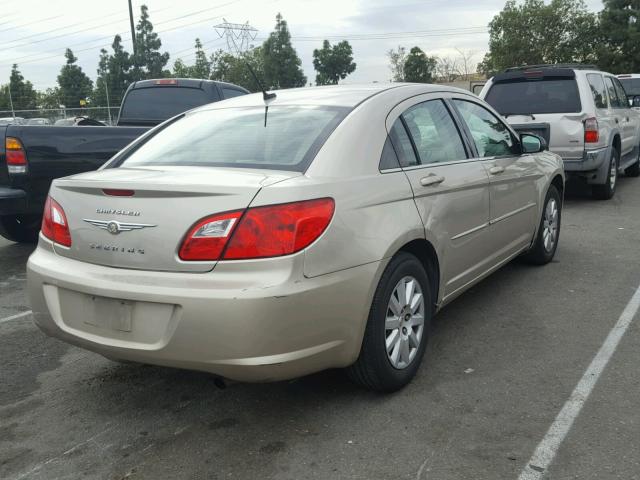 1C3LC46B09N517209 - 2009 CHRYSLER SEBRING LX GOLD photo 4