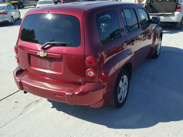 3GNDA13D68S625405 - 2008 CHEVROLET HHR LS 栗色 照片 4