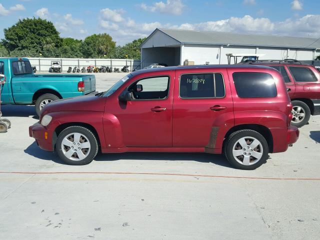 3GNDA13D68S625405 - 2008 CHEVROLET HHR LS 栗色 照片 9