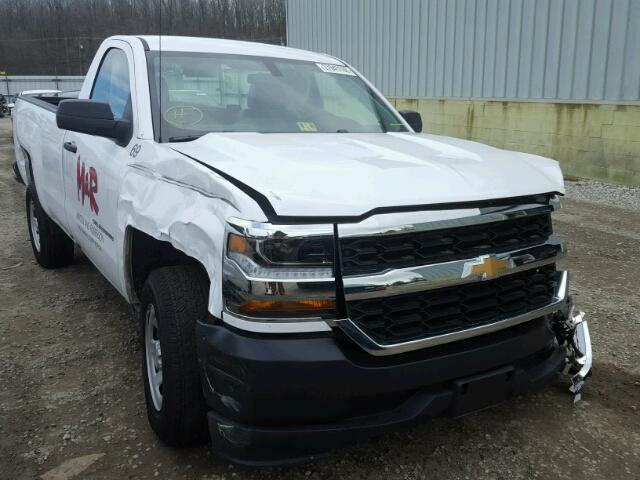 1GCNCNEH7JZ142982 - 2018 CHEVROLET SILVERADO WHITE photo 1