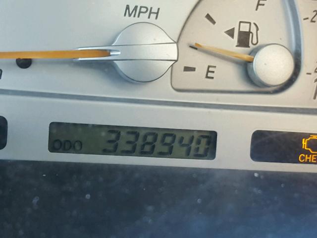 4T1BE32K42U611120 - 2002 TOYOTA CAMRY LE TURQUOISE photo 8