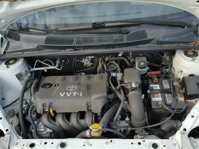 JTDBT123XY0049814 - 2000 TOYOTA ECHO WHITE photo 7