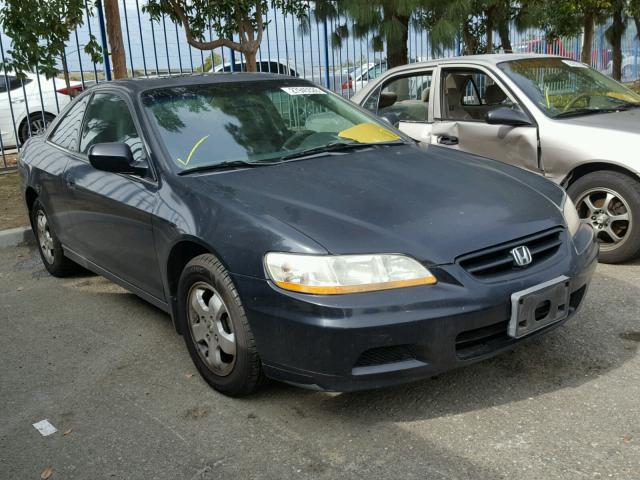 1HGCG31781A001738 - 2001 HONDA ACCORD EX BLACK photo 1