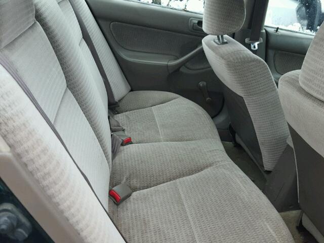 2HGEJ6619YH552191 - 2000 HONDA CIVIC BASE 绿色 照片 6