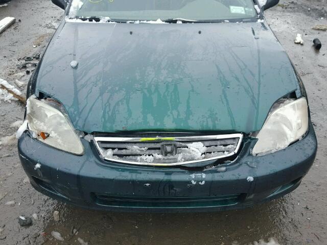 2HGEJ6619YH552191 - 2000 HONDA CIVIC BASE 绿色 照片 7