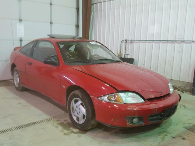 1G1JF12T1Y7171108 - 2000 CHEVROLET CAVALIER Z RED photo 1