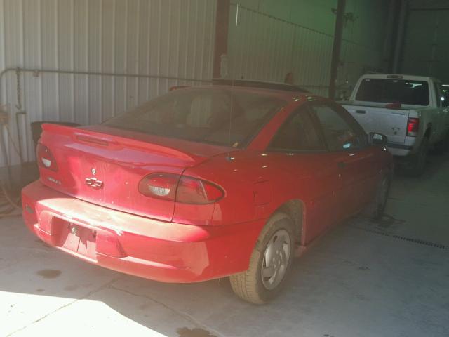 1G1JF12T1Y7171108 - 2000 CHEVROLET CAVALIER Z RED photo 4