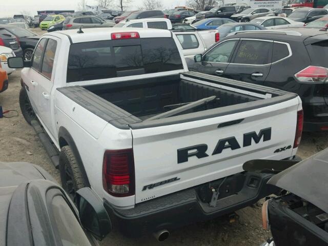 1C6RR7YT1HS749837 - 2017 RAM 1500 REBEL თეთრი ფოტო 3