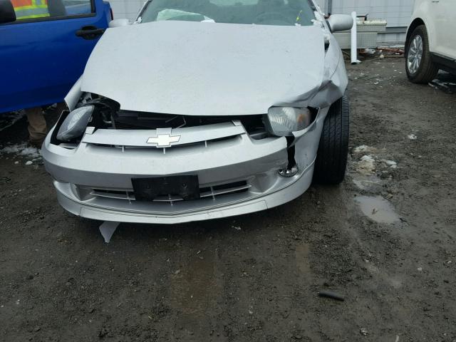 1G1JH54F437348669 - 2003 CHEVROLET CAVALIER L SILVER photo 9