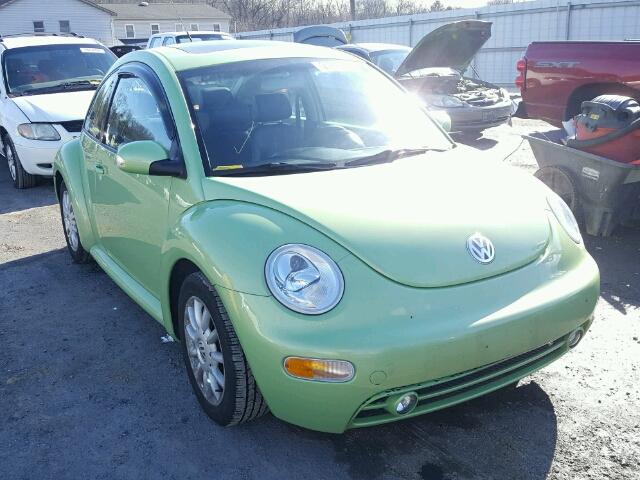 3VWCK31CX5M415748 - 2005 VOLKSWAGEN NEW BEETLE GREEN photo 1