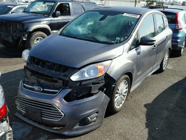 1FADP5BU7DL513105 - 2013 FORD C-MAX SEL GRAY photo 2