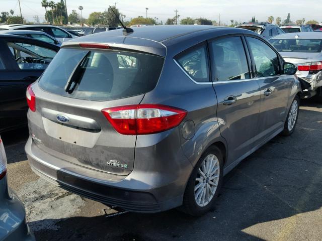 1FADP5BU7DL513105 - 2013 FORD C-MAX SEL GRAY photo 4