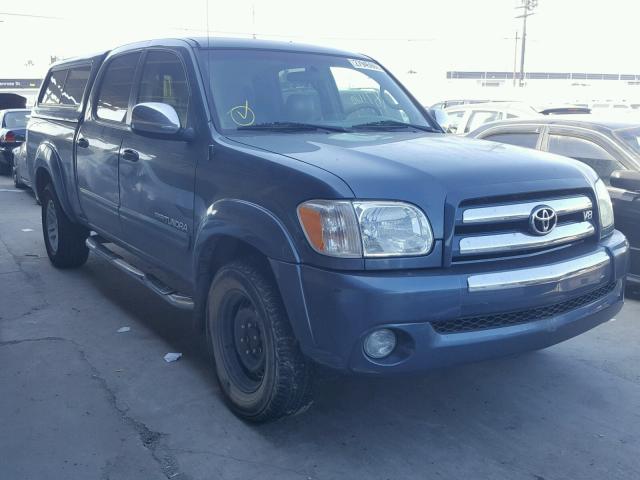 5TBDT44195S478241 - 2005 TOYOTA TUNDRA DOU BLUE photo 1