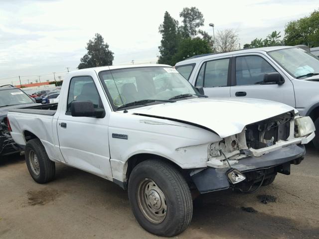 1FTYR10UX6PA94633 - 2006 FORD RANGER WHITE photo 1