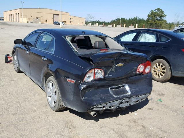1G1ZK57BX8F298113 - 2008 CHEVROLET MALIBU LTZ 黑色 照片 3