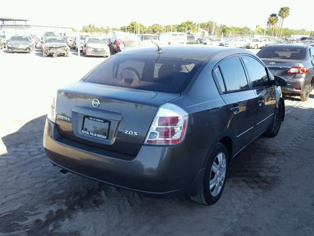 3N1AB61E47L718761 - 2007 NISSAN SENTRA 2.0 GRAY photo 4