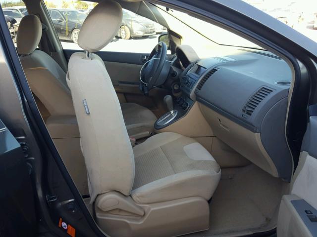 3N1AB61E47L718761 - 2007 NISSAN SENTRA 2.0 GRAY photo 5