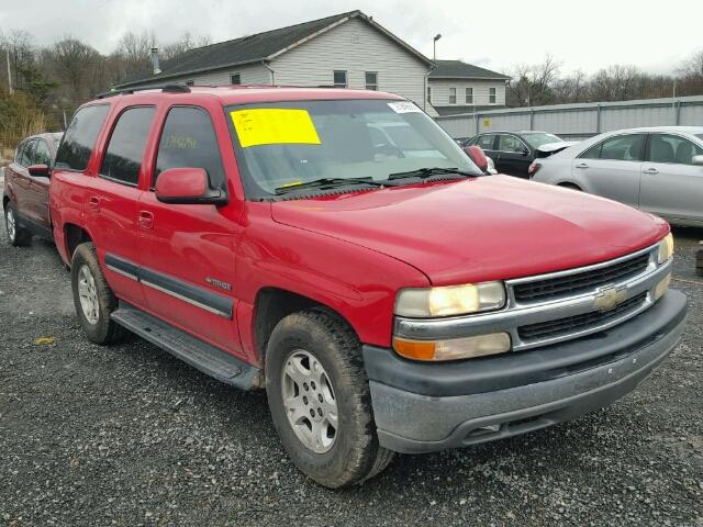 1GNEC13TX1J155764 - 2001 CHEVROLET TAHOE C150 RED photo 1