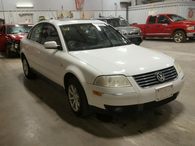 WVWPD63B64P098919 - 2004 VOLKSWAGEN PASSAT GLS WHITE photo 1