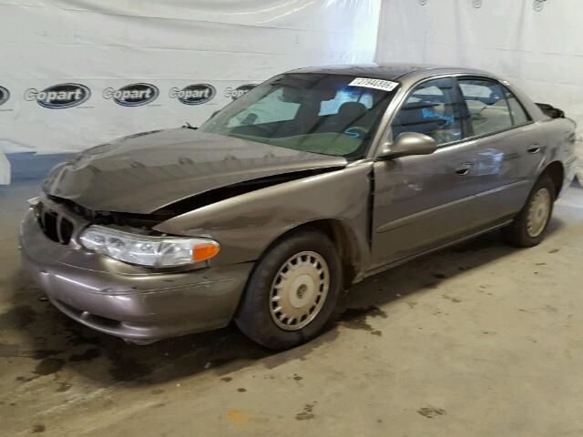 2G4WS52J941248678 - 2004 BUICK CENTURY CU BROWN photo 2