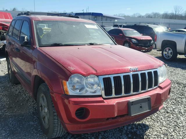 1J8GS48K36C297156 - 2006 JEEP GRAND CHER RED photo 1