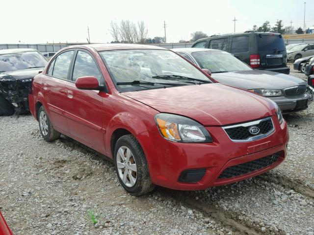 KNADH4A31A6687916 - 2010 KIA RIO LX Կարմիր լուսանկար 1