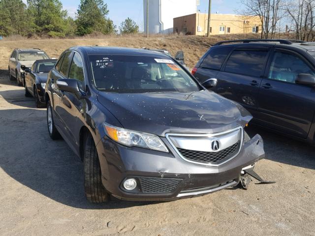 5J8TB3H55DL010585 - 2013 ACURA RDX TECHNO GRAY photo 1