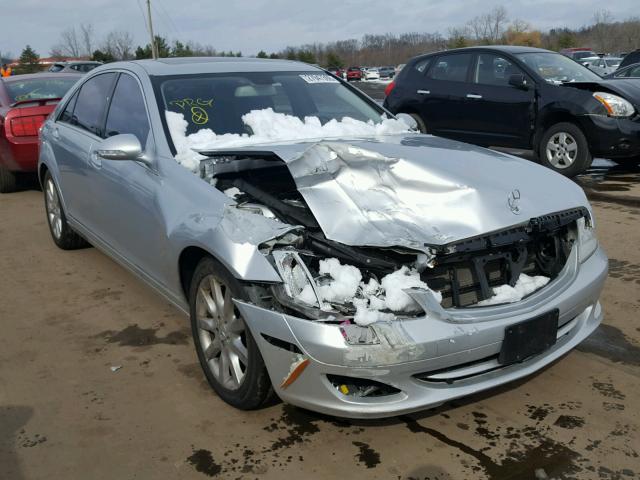 WDDNG86X47A116168 - 2007 MERCEDES-BENZ S 550 4MAT SILVER photo 1