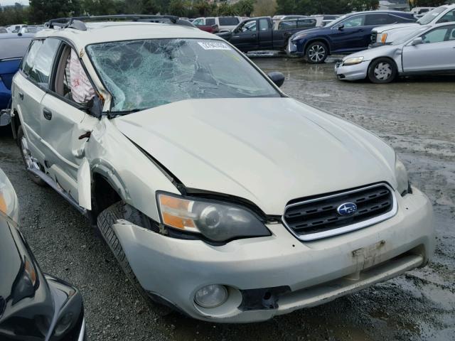 4S4BP61C256371581 - 2005 SUBARU LEGACY OUT WHITE photo 1