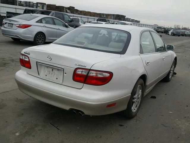 JM1TA2214Y1613496 - 2000 MAZDA MILLENIA WHITE photo 4