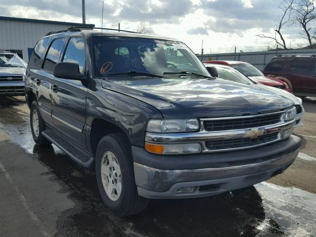 1GNEK13V24J255897 - 2004 CHEVROLET TAHOE K150 GRAY photo 1