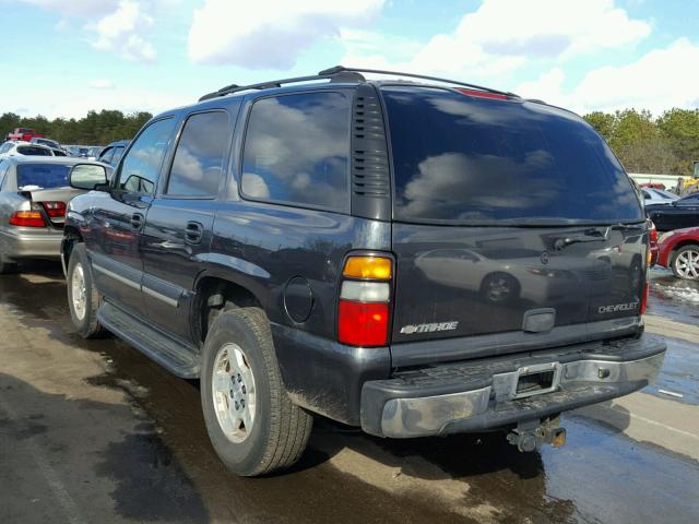 1GNEK13V24J255897 - 2004 CHEVROLET TAHOE K150 GRAY photo 3