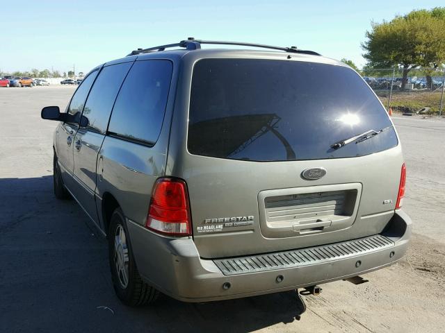 2FMZA52275BA55868 - 2005 FORD FREESTAR S GREEN photo 3