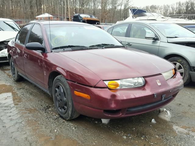 1G8ZK52762Z209924 - 2002 SATURN SL2 MAROON photo 1